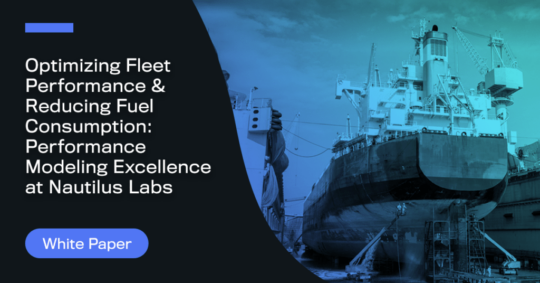 Optimizing Fleet Performance and Reducing Fuel Consumption: Performance Modeling Excellence at Nautilus Labs