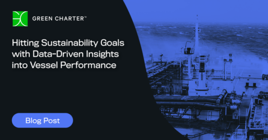 Hitting Sustainability Goals With Data-Driven Insights Into Vessel Performance